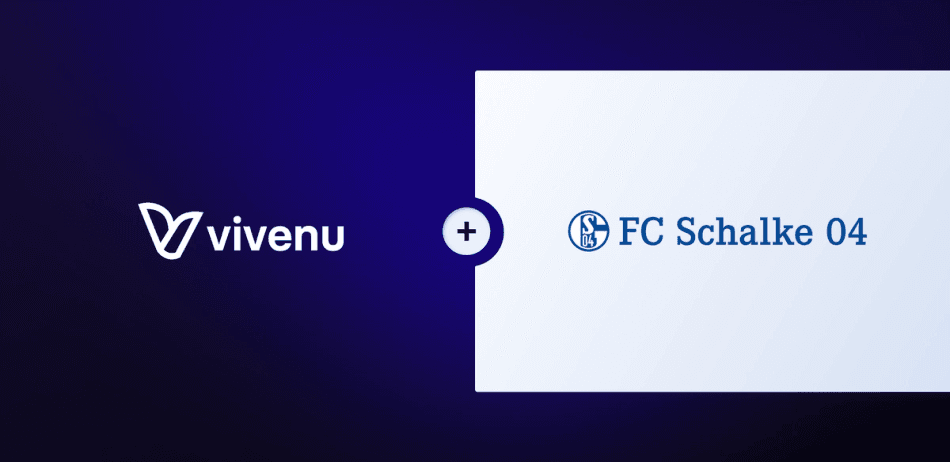 Logos of vivenu and Schalke 04